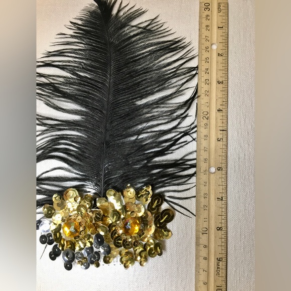 β¨Amazing Tattoo Lady | California Costumes π€β¨dress w/custom feather headpiece - Picture 13 of 15